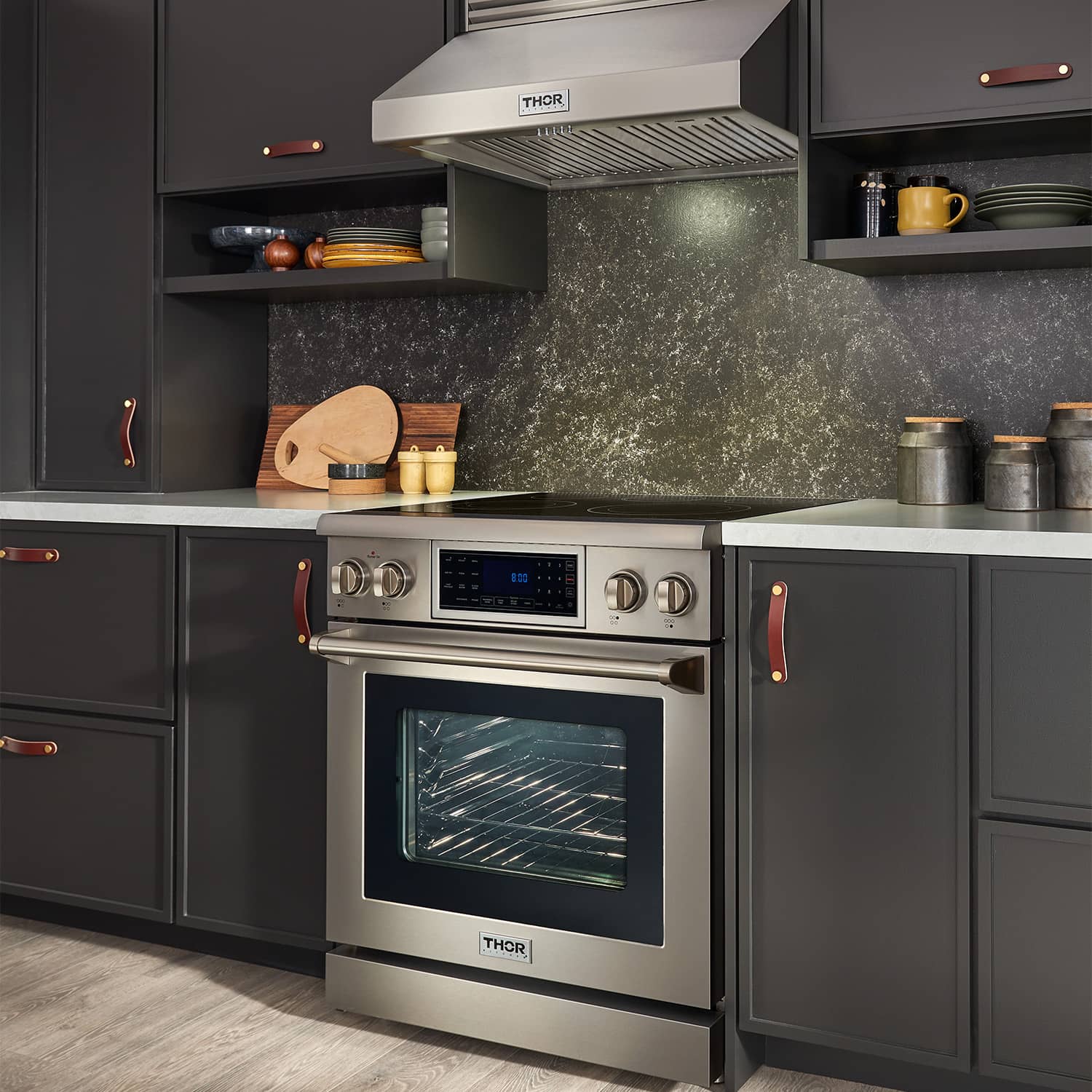 TRE3001 Professional Thor Kitchen 30 Inch Tilt Panel Electric Range Canada - RenoShop