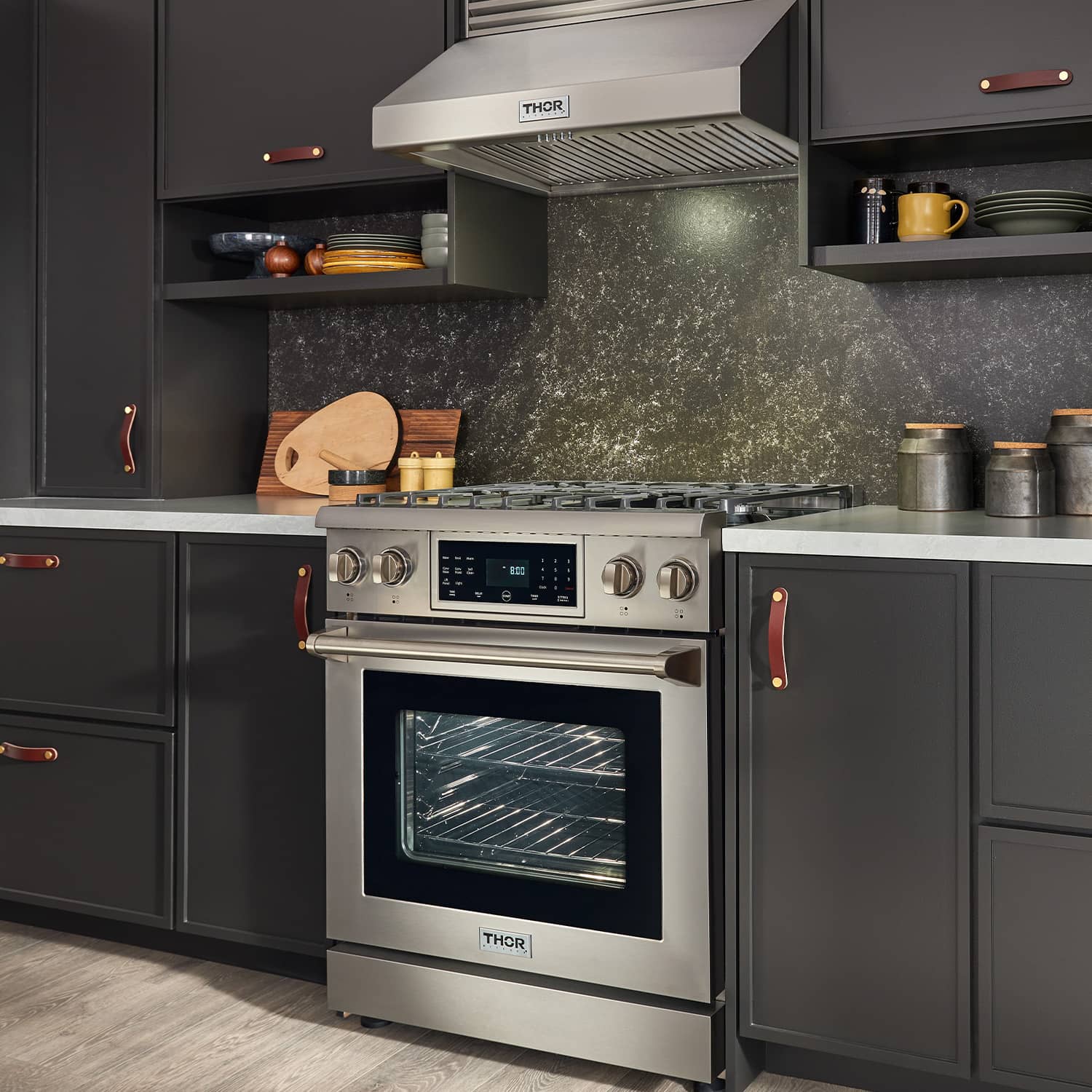 Thor Kitchen 30 Inch Tilt Panel Gas Range TRG3001 - RenoShop