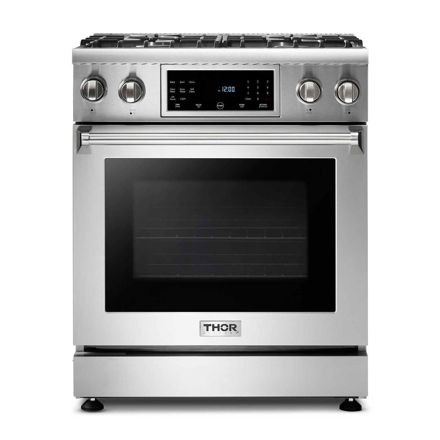 Thor Kitchen 30 Inch Tilt Panel Gas Range TRG3001 - RenoShop