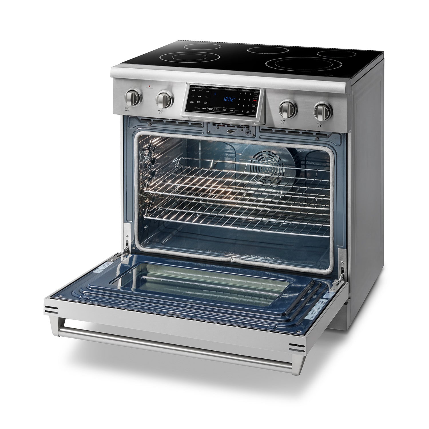 TRE3601 Professional Thor Kitchen 36 Inch Tilt Panel Electric Range Canada - RenoShop