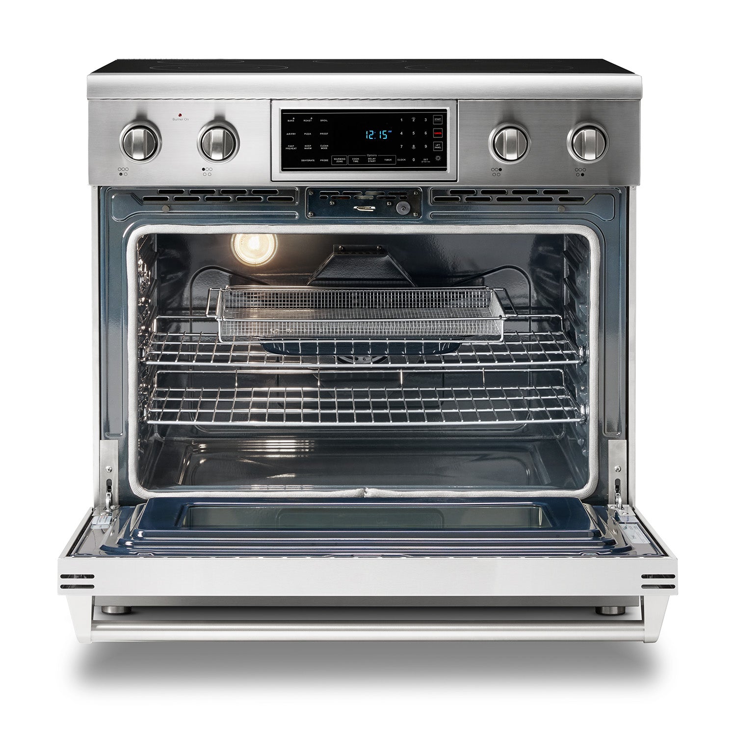 TRE3601 Professional Thor Kitchen 36 Inch Tilt Panel Electric Range Canada - RenoShop