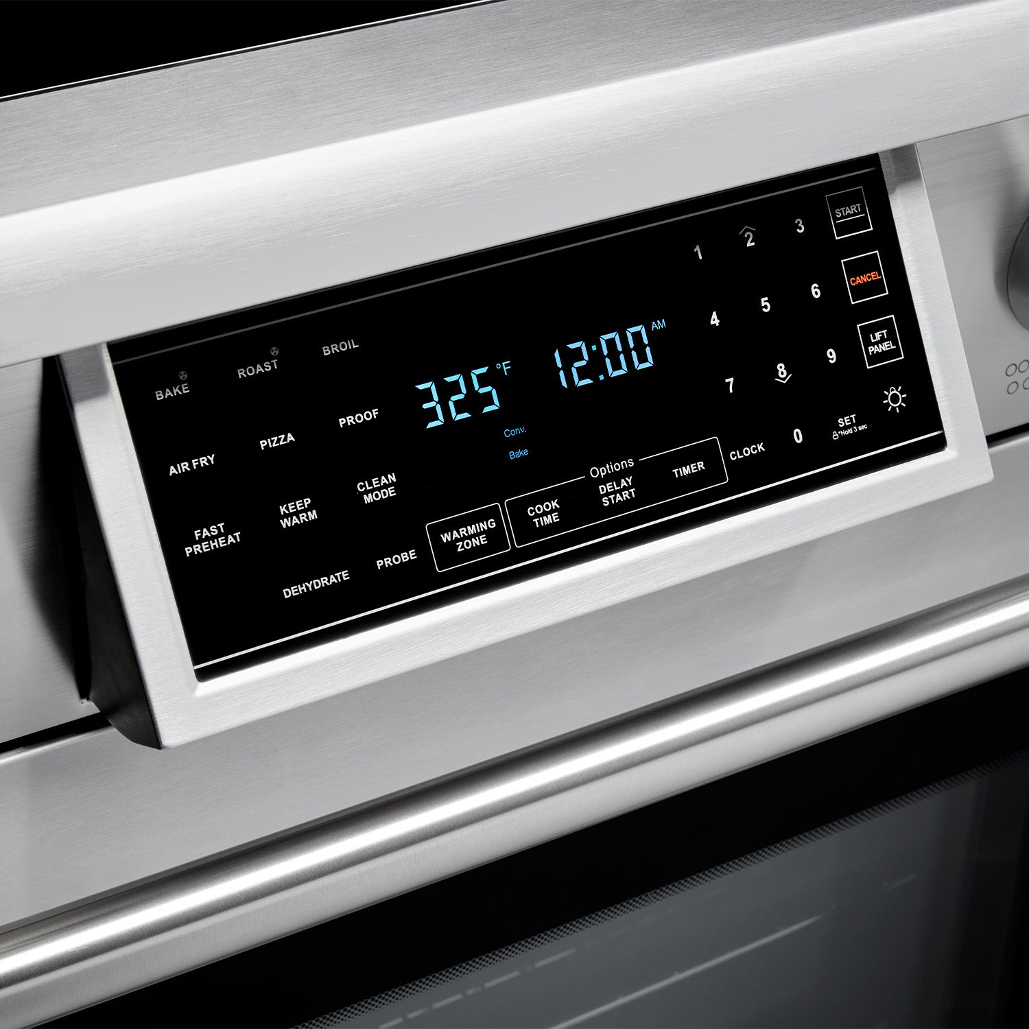 TRE3601 Professional Thor Kitchen 36 Inch Tilt Panel Electric Range Canada - RenoShop