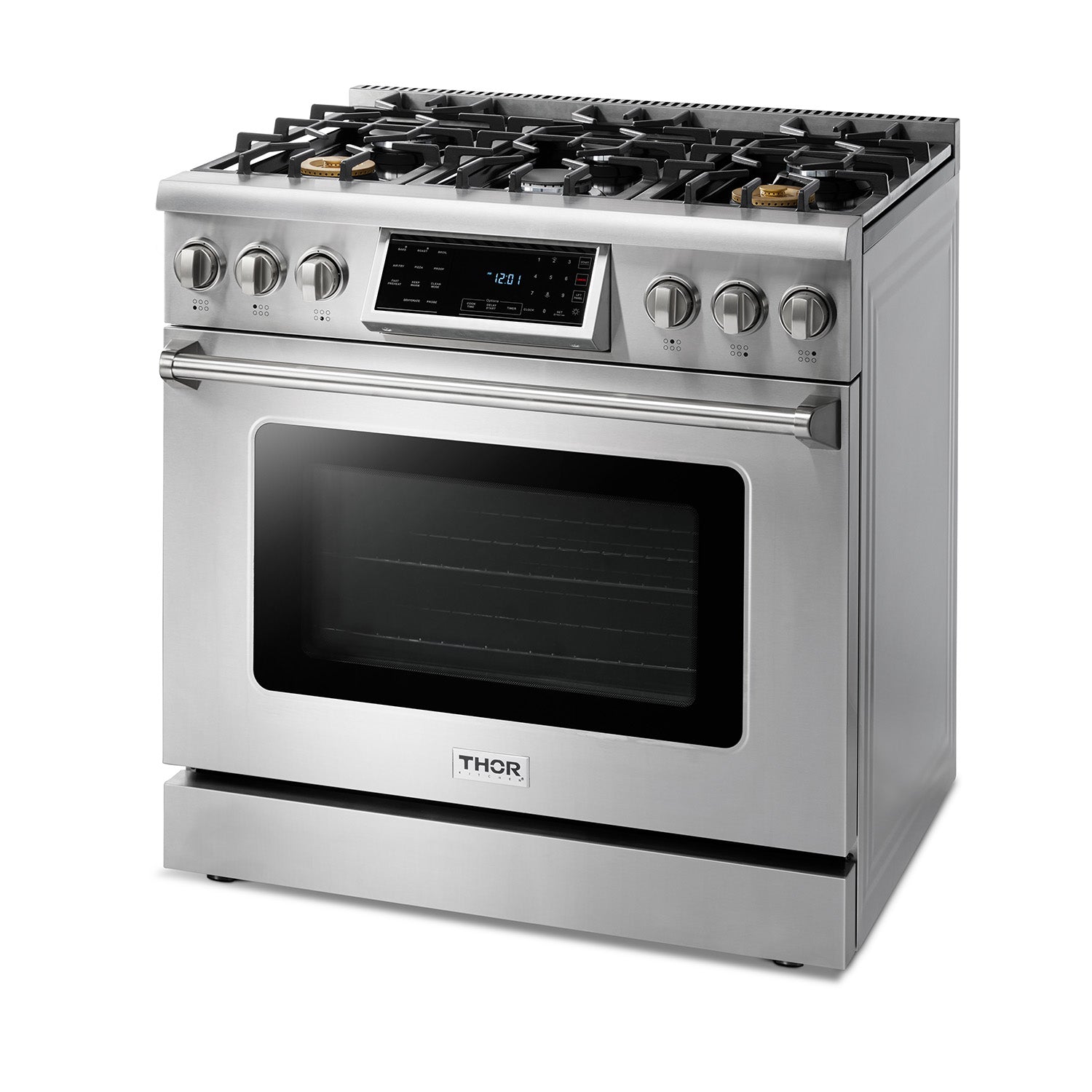 Thor Kitchen 36 Inch Tilt Panel Gas Range TRG3601 - RenoShop