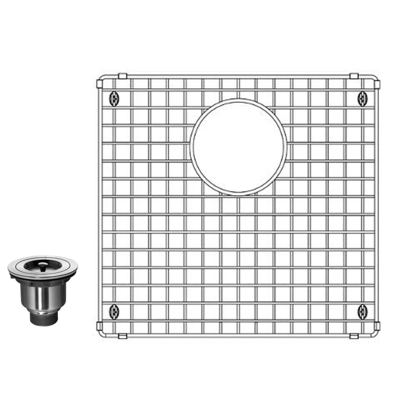 RFD 2421 Stainless Steel Single Undermount Laundry Sink - RenoShop