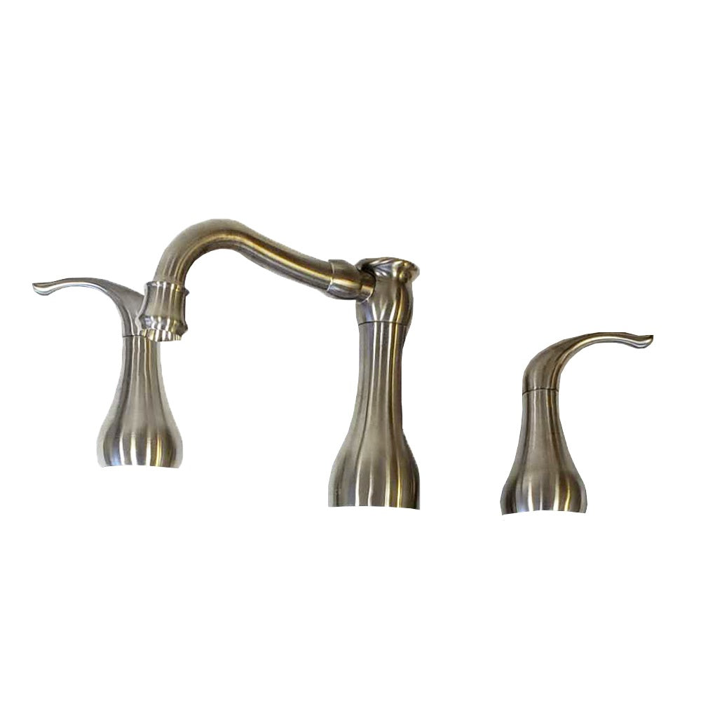 Crown PVD 6891-03 Brushed Nickel Bathroom Faucet - RenoShop