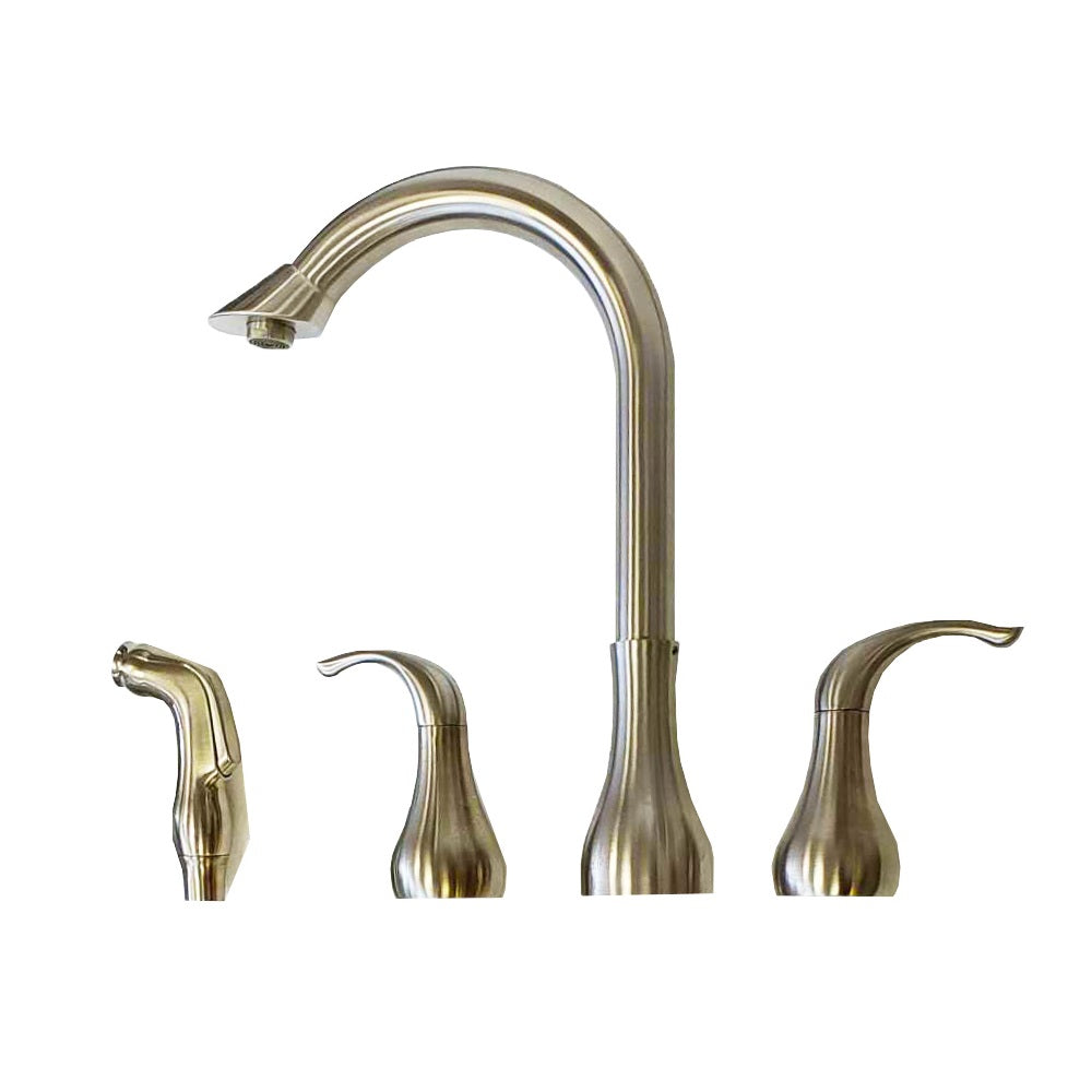 Crown PVD 6825WS-03 Brushed Nickel Kitchen Faucet - RenoShop