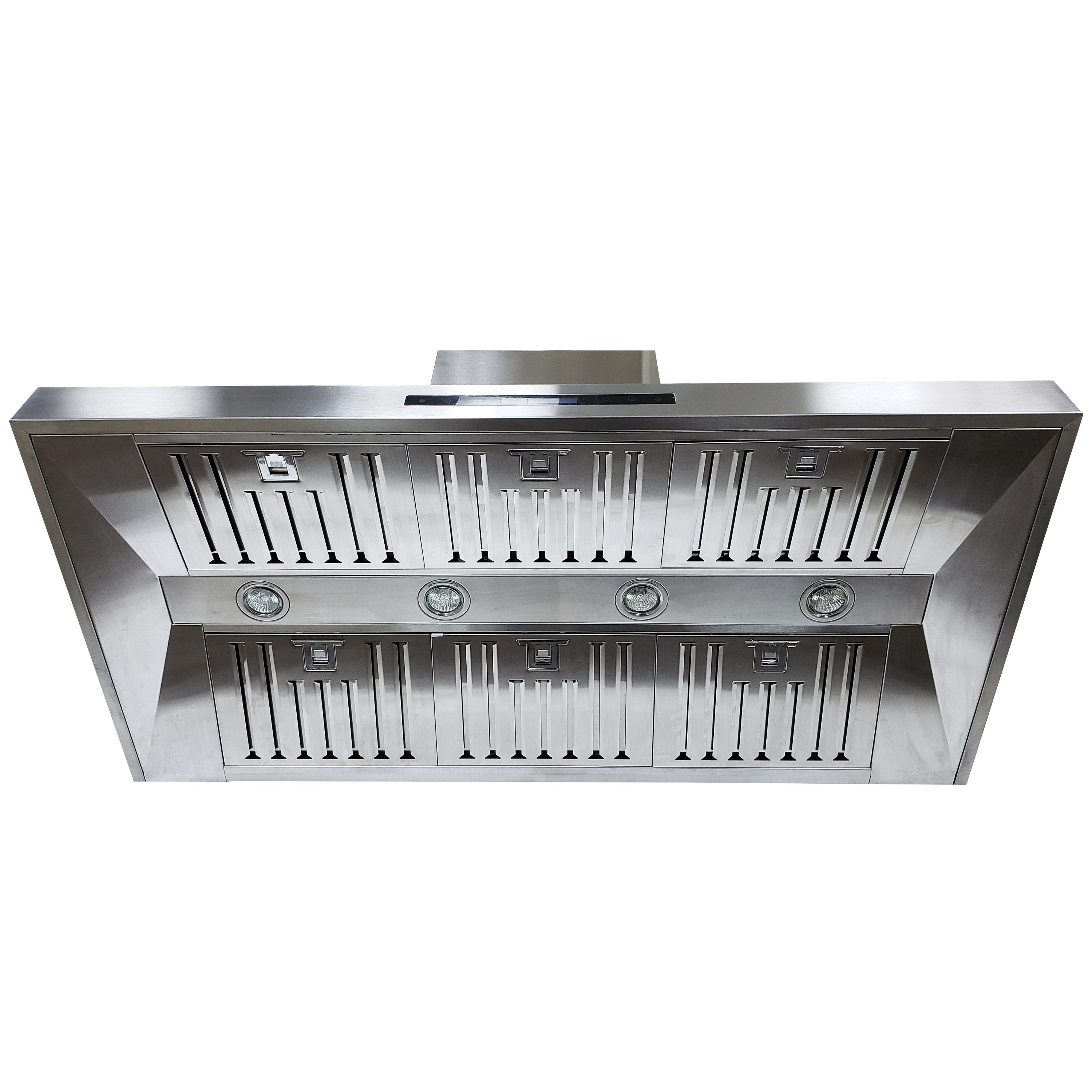 Crown PRO-X06/48 Professional 48" Stainless Steel Silver Wall Mount Range Hood - RenoShop