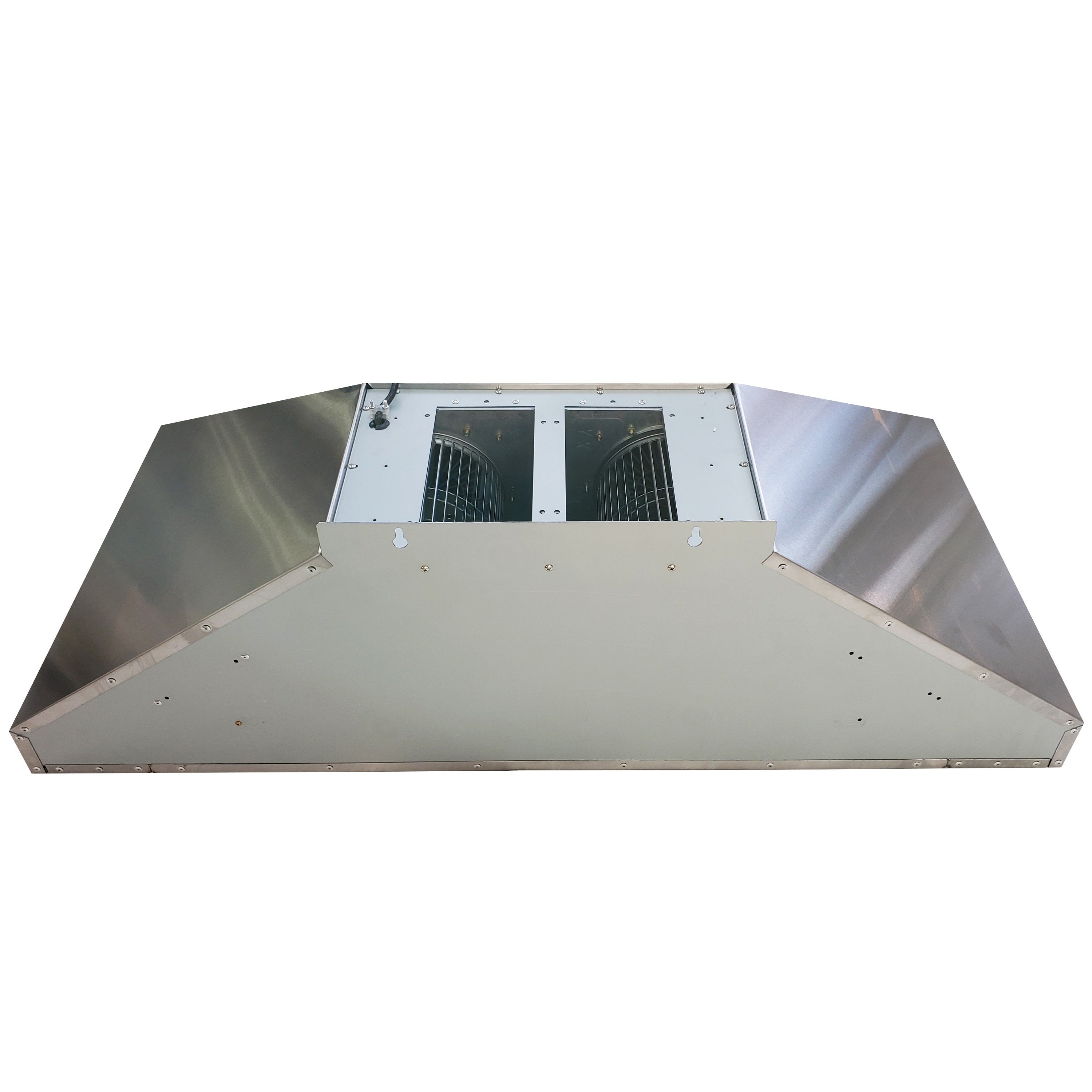 Crown PRO-X06/48 Professional 48" Stainless Steel Silver Wall Mount Range Hood - RenoShop