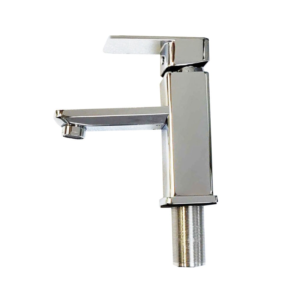 Crown PC-101 Polished Chrome Modern Style Bathroom Faucet - RenoShop