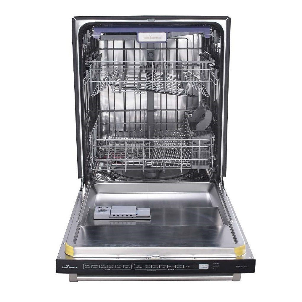 CRTK 36-4 - Pack (Fridge, Range Hood, Gas Range & Dishwasher) Stainless Steel Kitchen Set - RenoShop