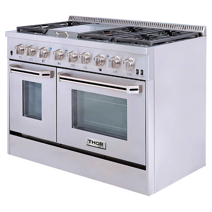 Thor Kitchen CRD4801U 2018 Model 48" Dual Fuel Double Range - Open Box - RenoShop