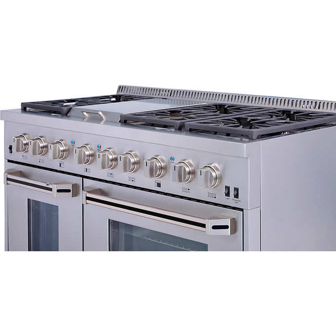 Thor Kitchen CRD4801U 2018 Model 48" Dual Fuel Double Range - Open Box - RenoShop