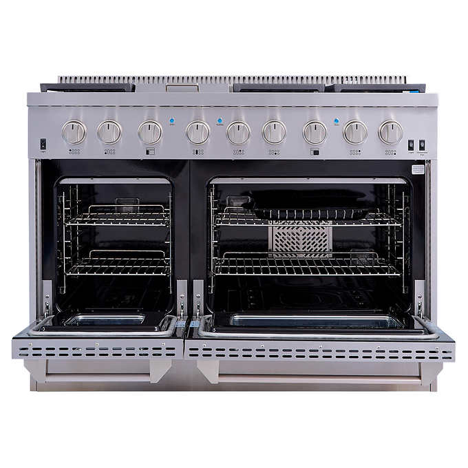 Thor Kitchen CRD4801U 2018 Model 48" Dual Fuel Double Range - Open Box - RenoShop