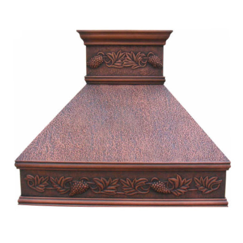 Crown Copper Wall Mount Range Hood 009-382432-HO-CES - RenoShop