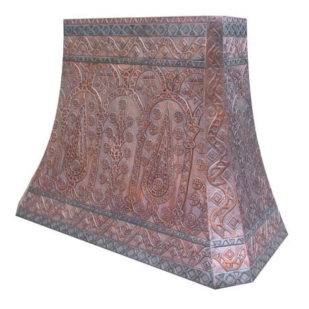 Crown Copper Island Mount Range Hood 017-642646-HH-CES - RenoShop