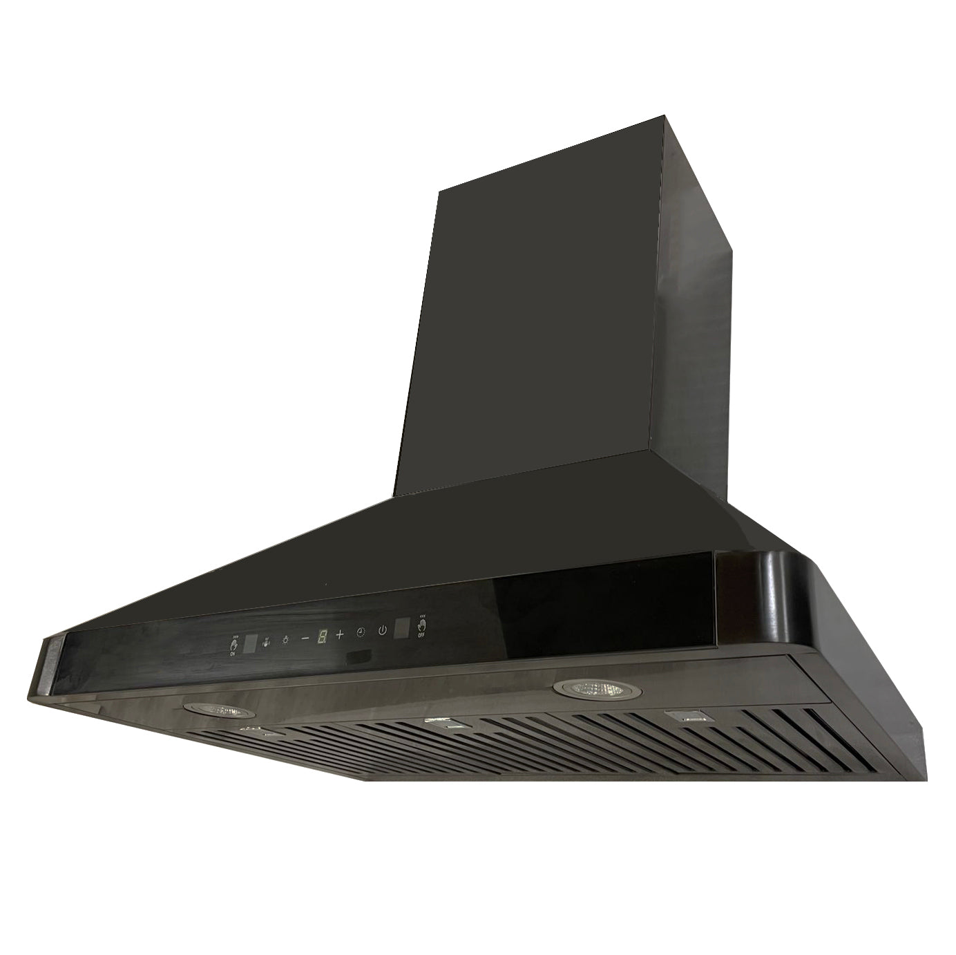30" 850 CFM Black Stainless Steel Gesture Control Wall Mount Range Hood PRO-B15BS - RenoShop