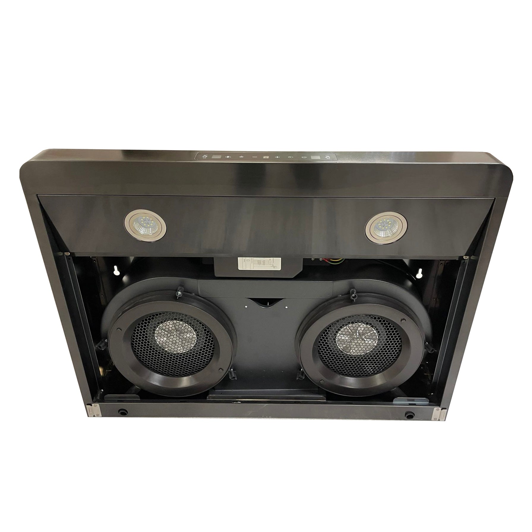 30" 800 CFM Black Stainless Steel Gesture Control Under Mount Range Hood PRO-BF15BS - RenoShop