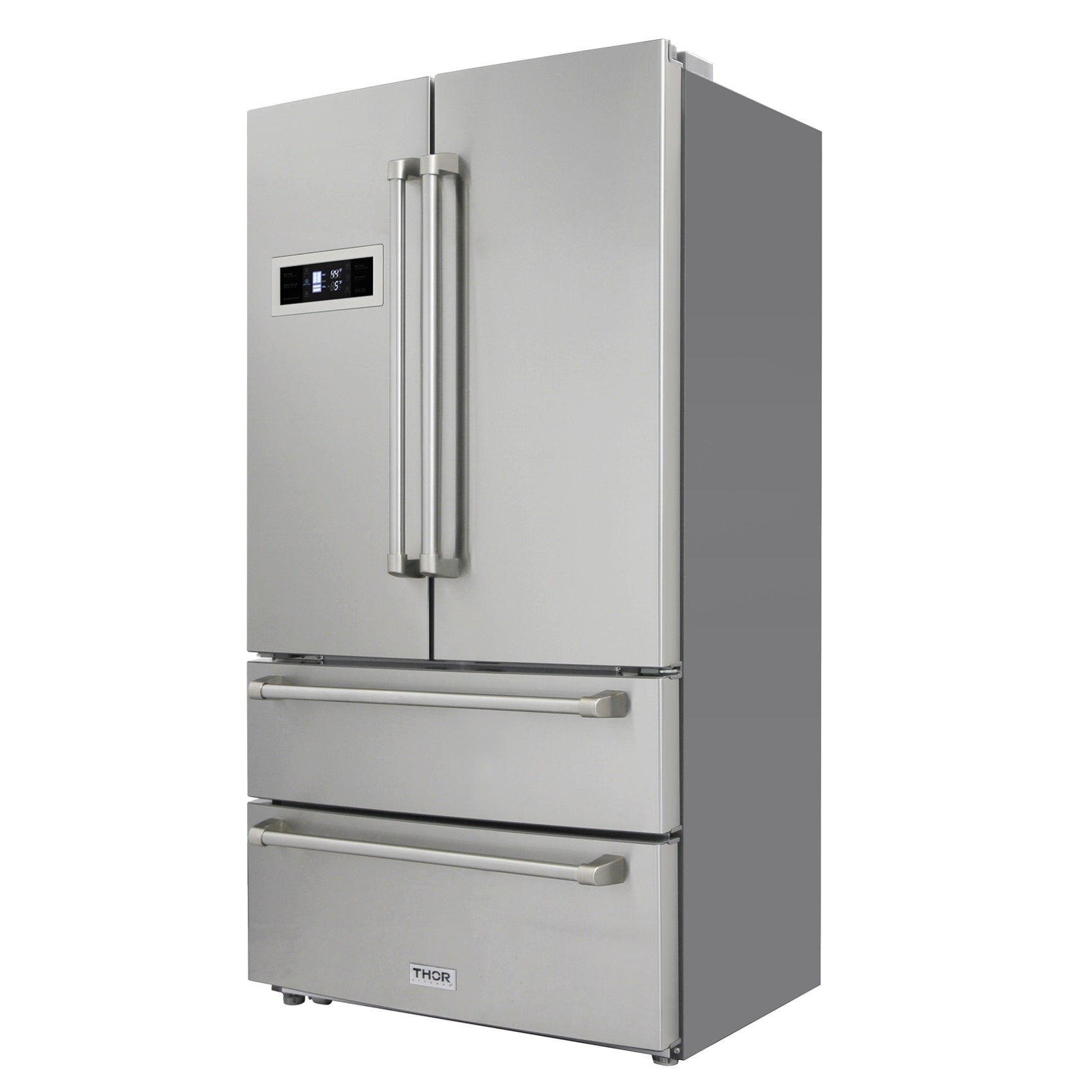 Thor Kitchen 36 Inch French Door Refrigerator HRF3601F Counter Depth Stainless Steel Canada - RenoShop