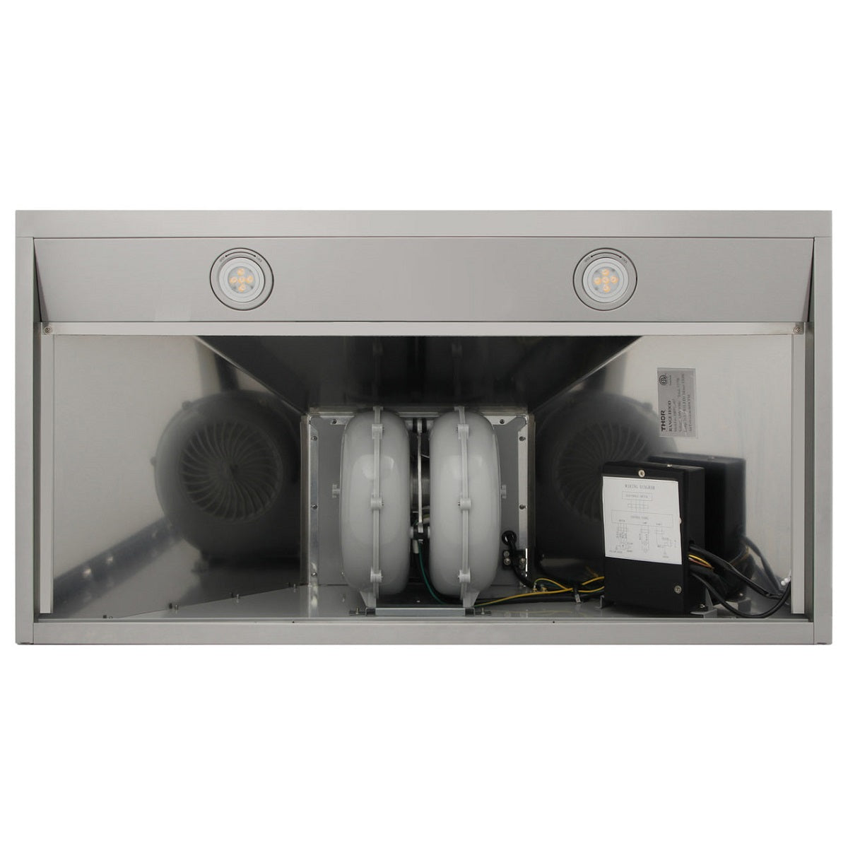 36" 600 CFM Stainless Steel Wall Mount Range Hood HRH3607 - RenoShop
