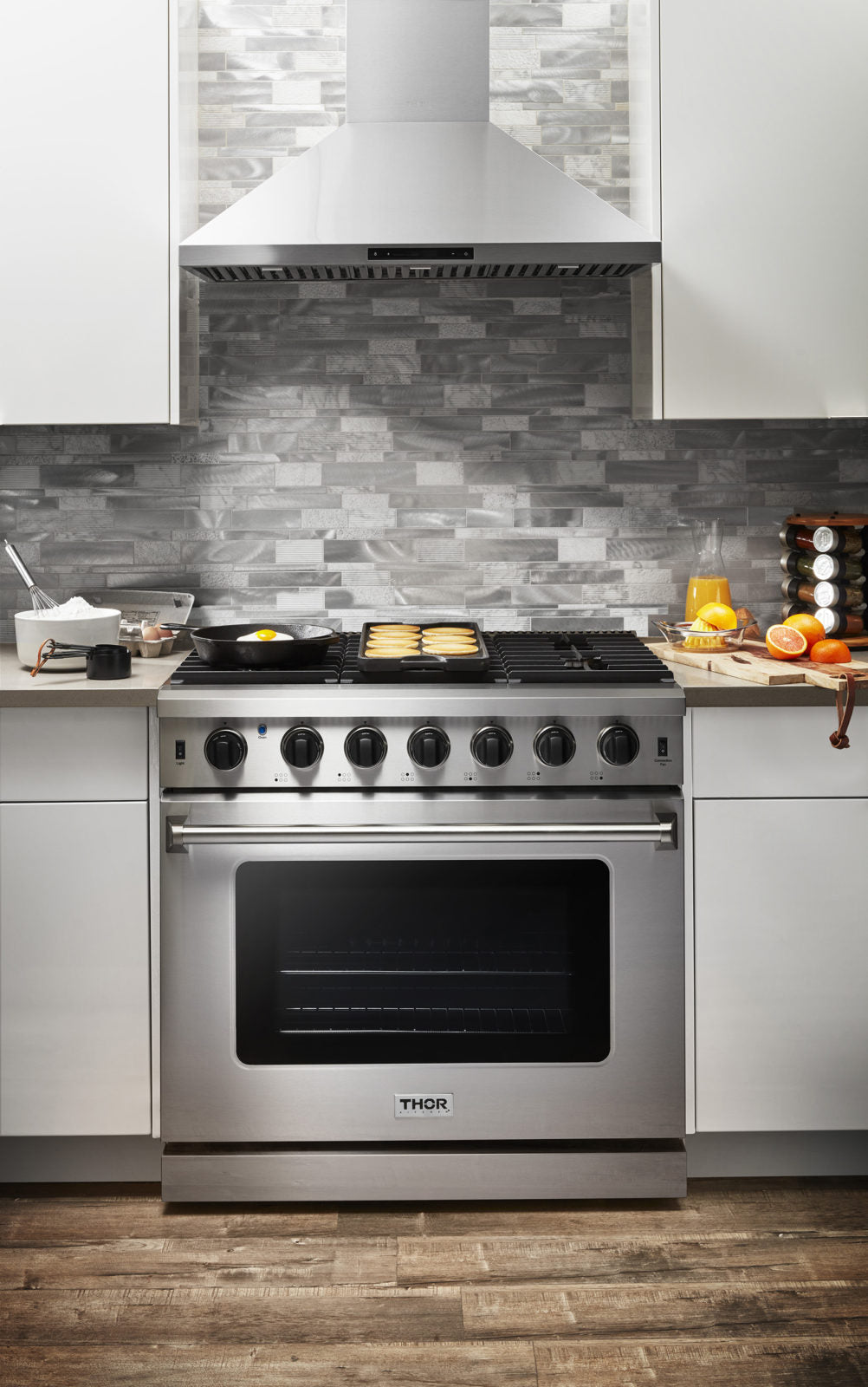 Thor Kitchen 36 Inch Gas Range LRG3601U - RenoShop