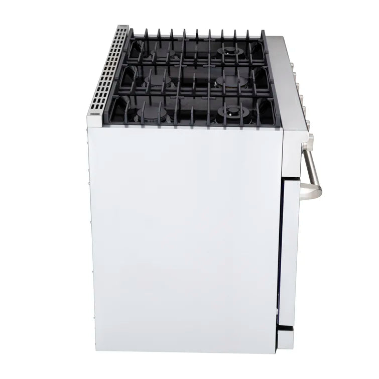 Lycan 36 Inch Professional Gas Range AKG3620 --- open box  like new - RenoShop