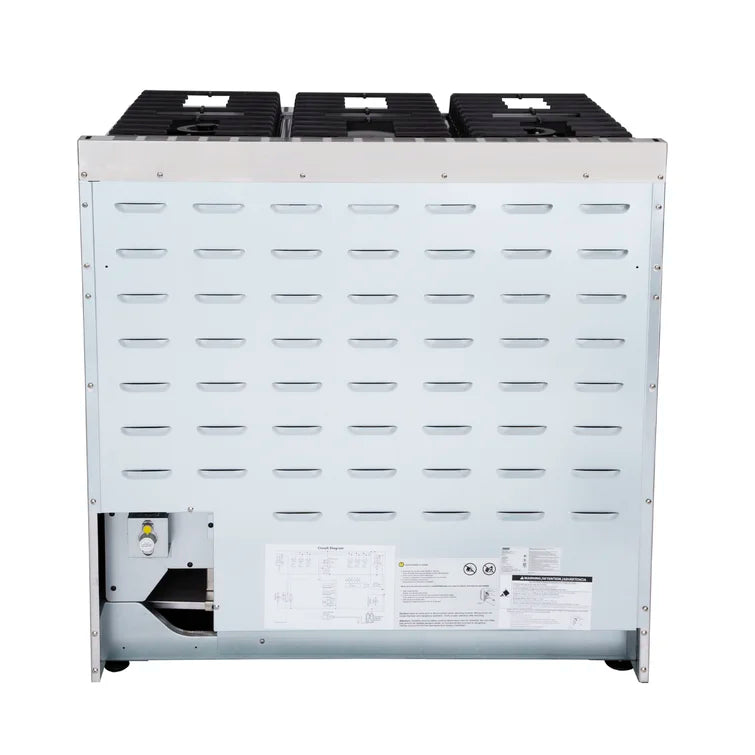 Lycan 36 Inch Professional Gas Range AKG3620 --- open box  like new - RenoShop