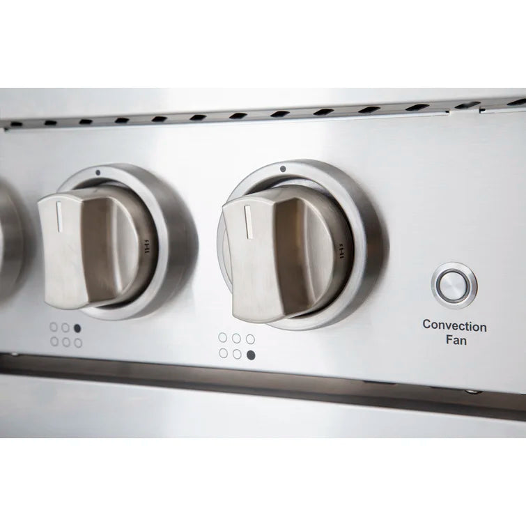 Lycan 36 Inch Professional Gas Range AKG3620 --- open box  like new - RenoShop