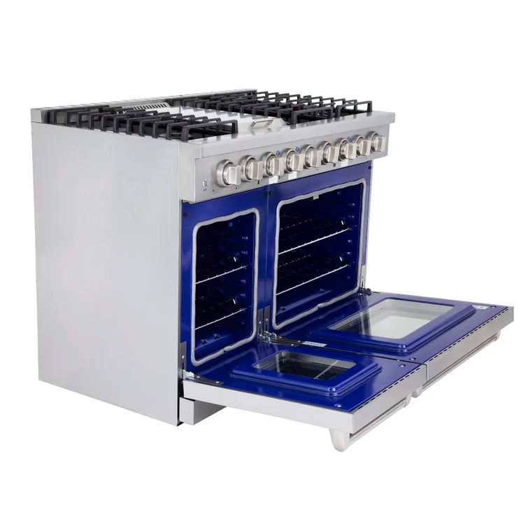 Lycan 48 Inch Professional Gas Range AKG4820 --- open box  like new - RenoShop