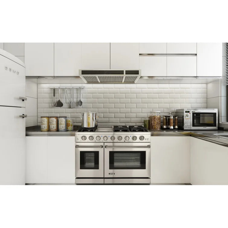 Lycan 48 Inch Professional Gas Range AKG4820 --- open box  like new - RenoShop
