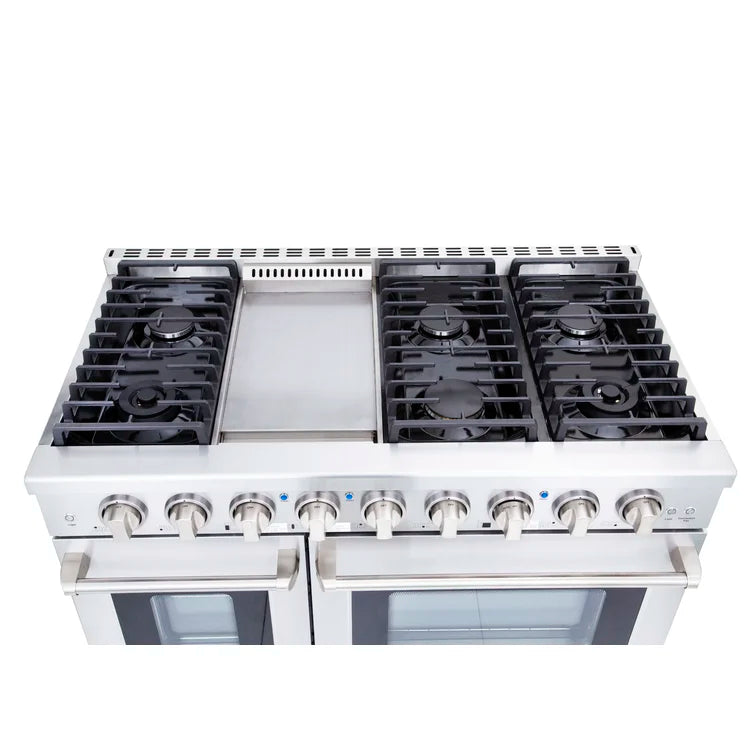 Lycan 48 Inch Professional Gas Range AKG4820 --- open box  like new - RenoShop