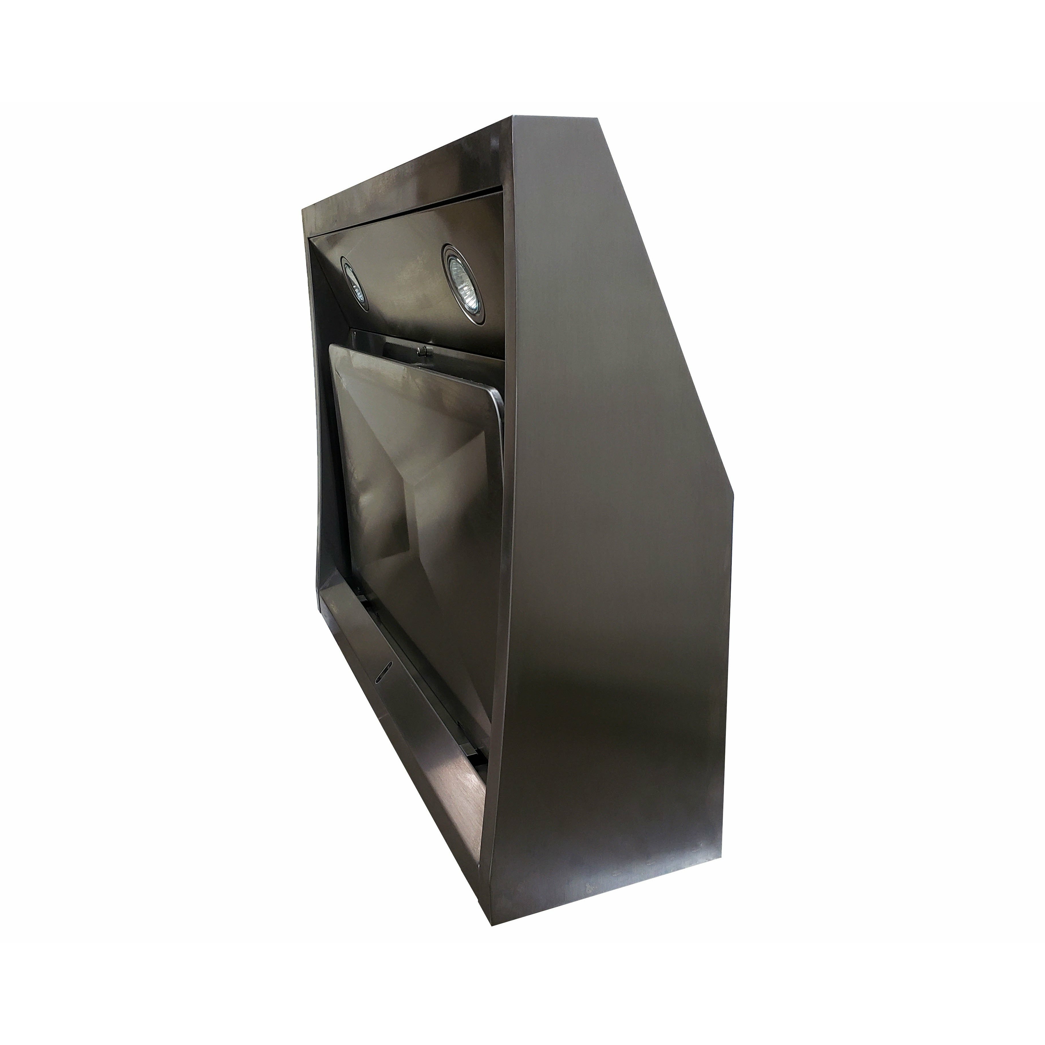 Crown PRO-STAC Unique Steam Clean Silver Under Cabinet Range Hood 30 Inches - RenoShop
