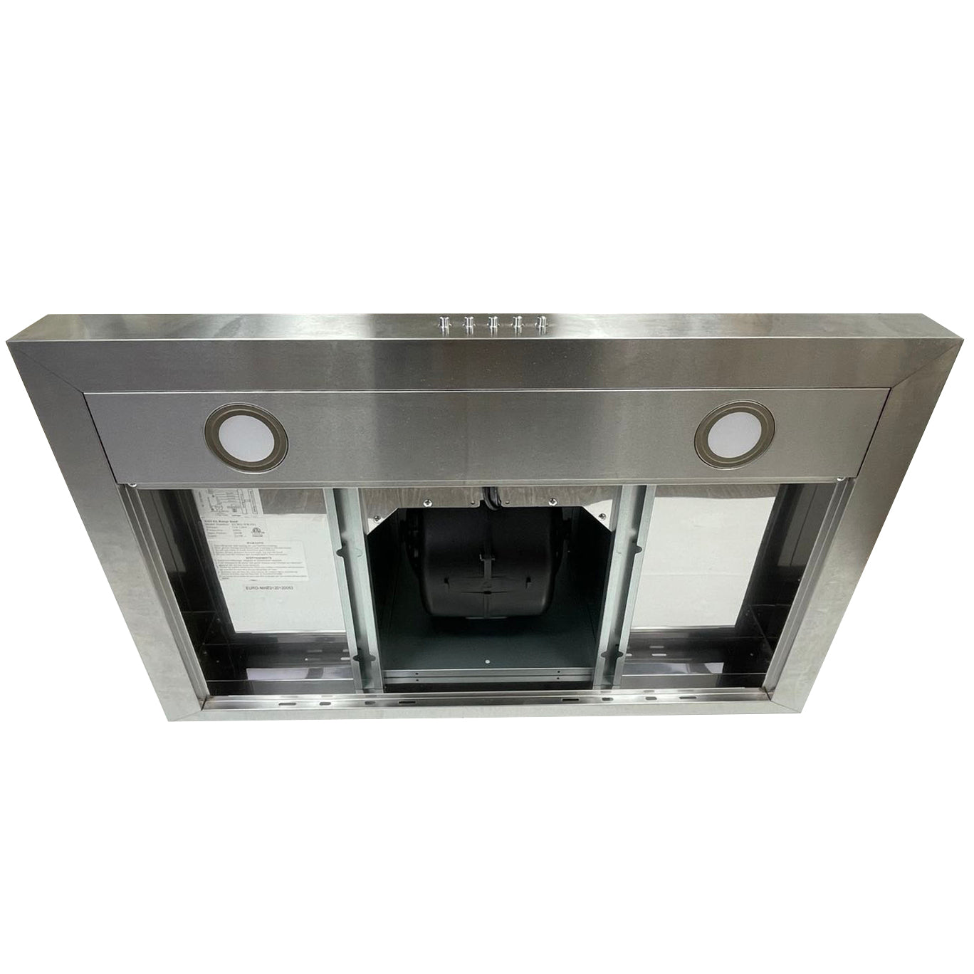 NOVEL Professional Wall cabinet Range Hood powerful 800 CFM stainless steel 