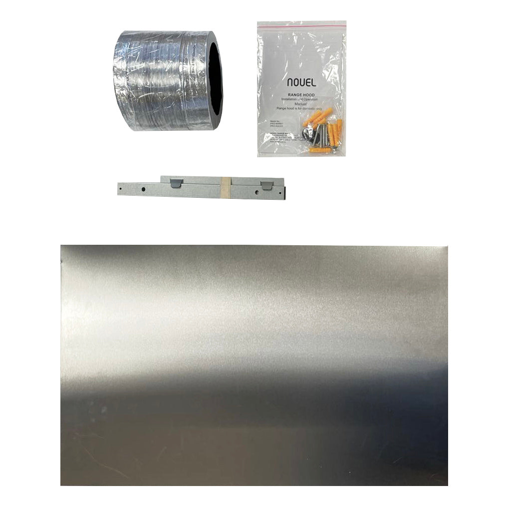 NOVEL Professional Wall cabinet Range Hood powerful 800 CFM stainless steel