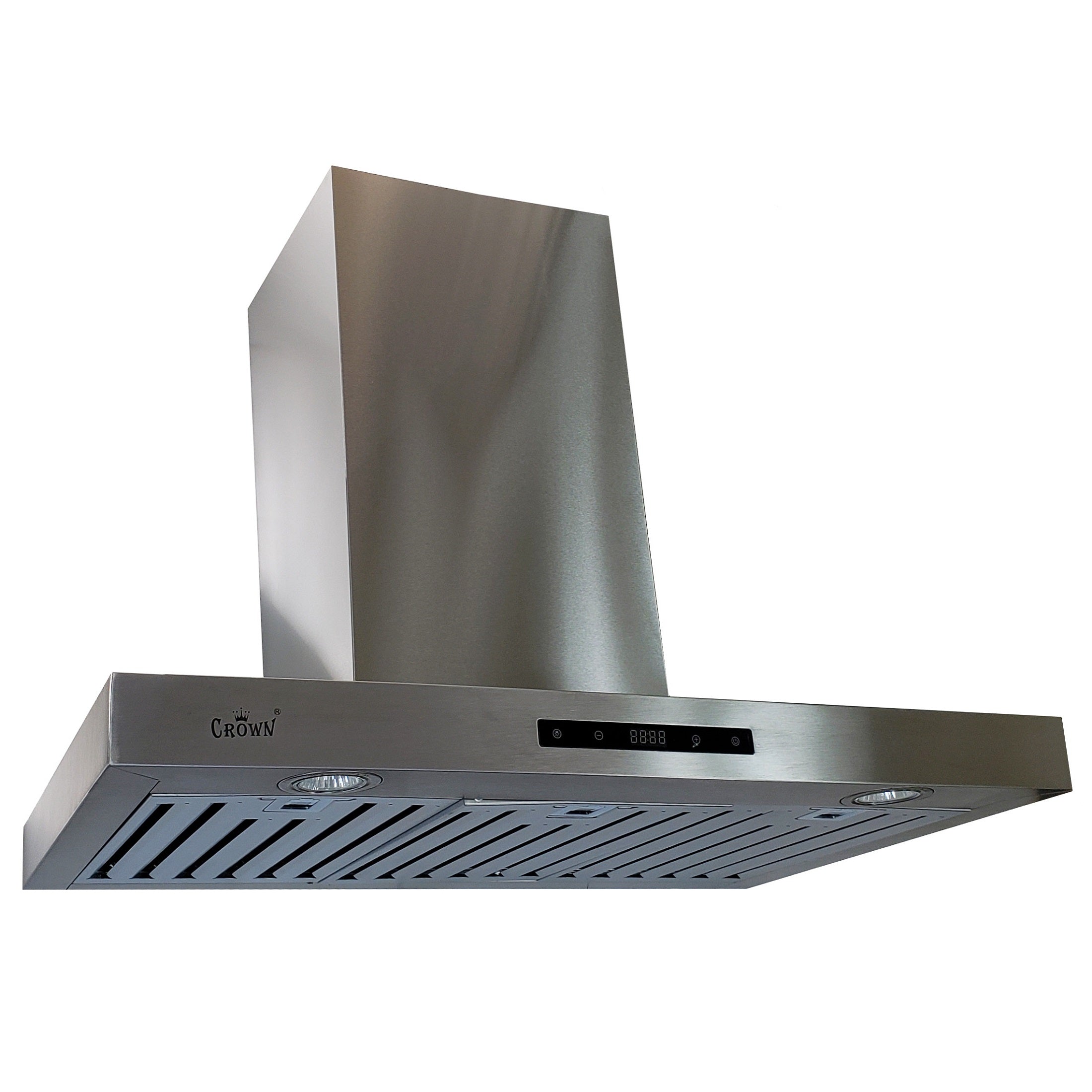 Crown PRO-Z01/36 Professional 36" Stainless Steel Silver Wall Mount Range Hood - RenoShop