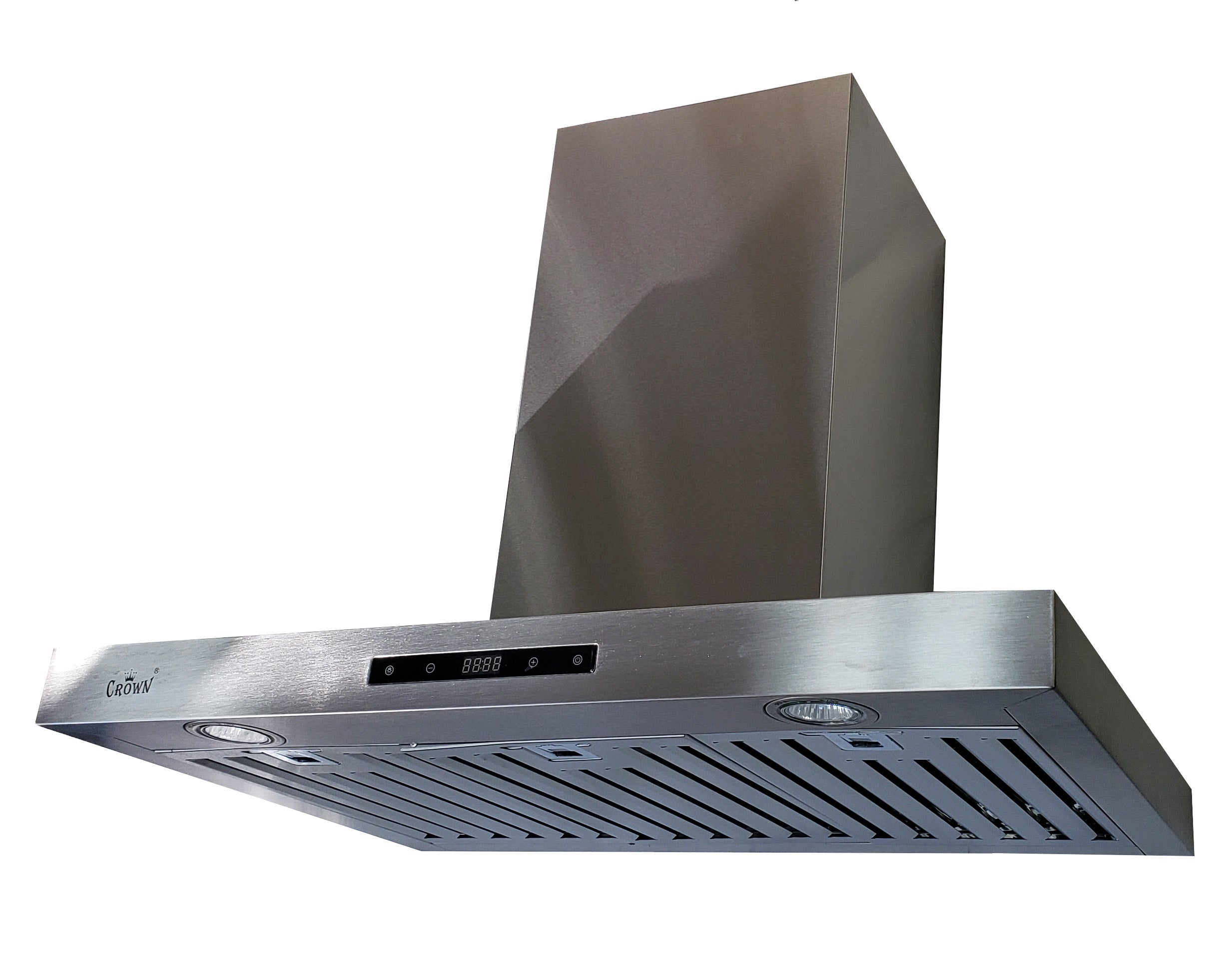Crown PRO-Z01/36 Professional 36" Stainless Steel Silver Wall Mount Range Hood - RenoShop