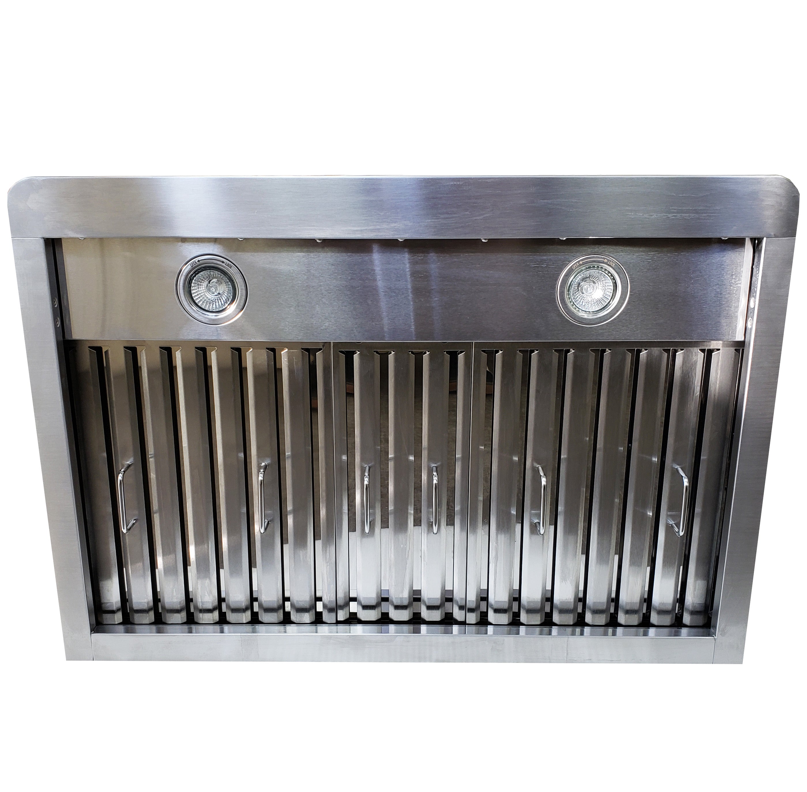 Crown PRO-B05/36 Professional 36" Stainless Steel Silver Wall Mount Range Hood - RenoShop