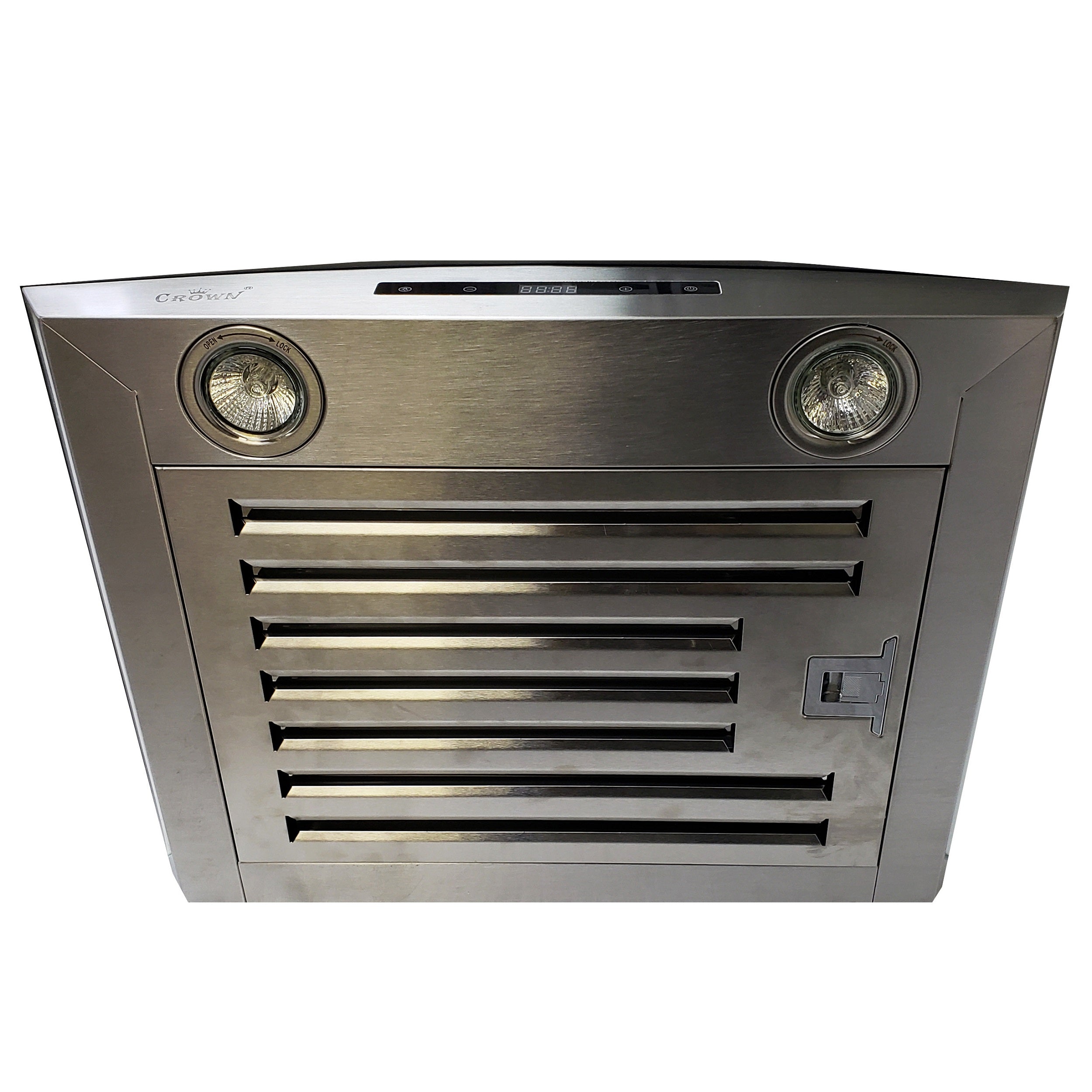 Crown Professional 30" Stainless Steel Silver Wall Mount Range Hood