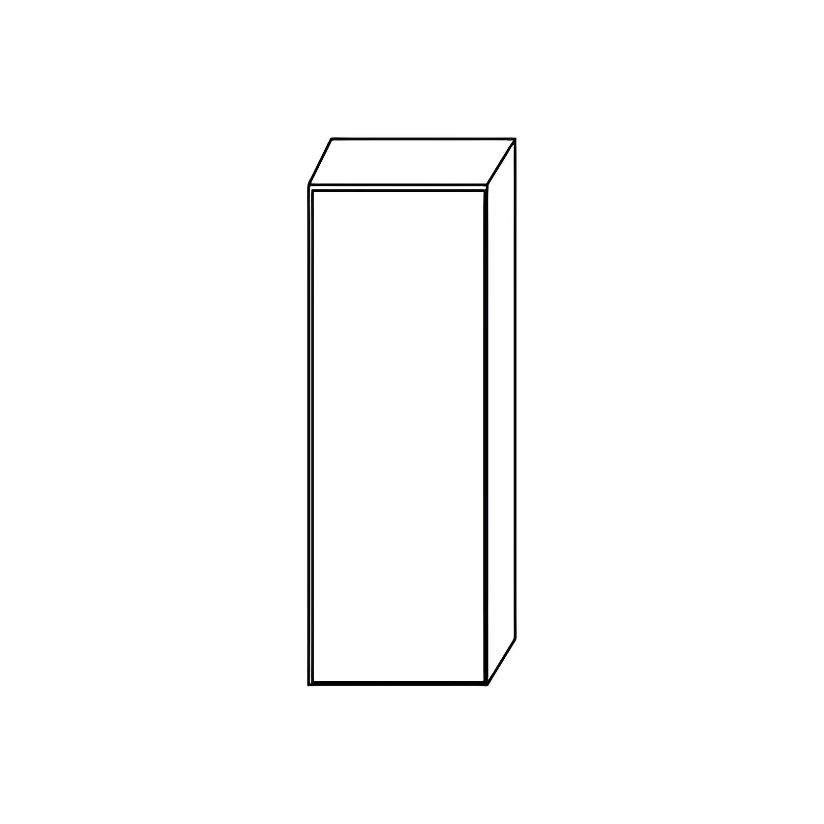 Matte Grey Wall Cabinet