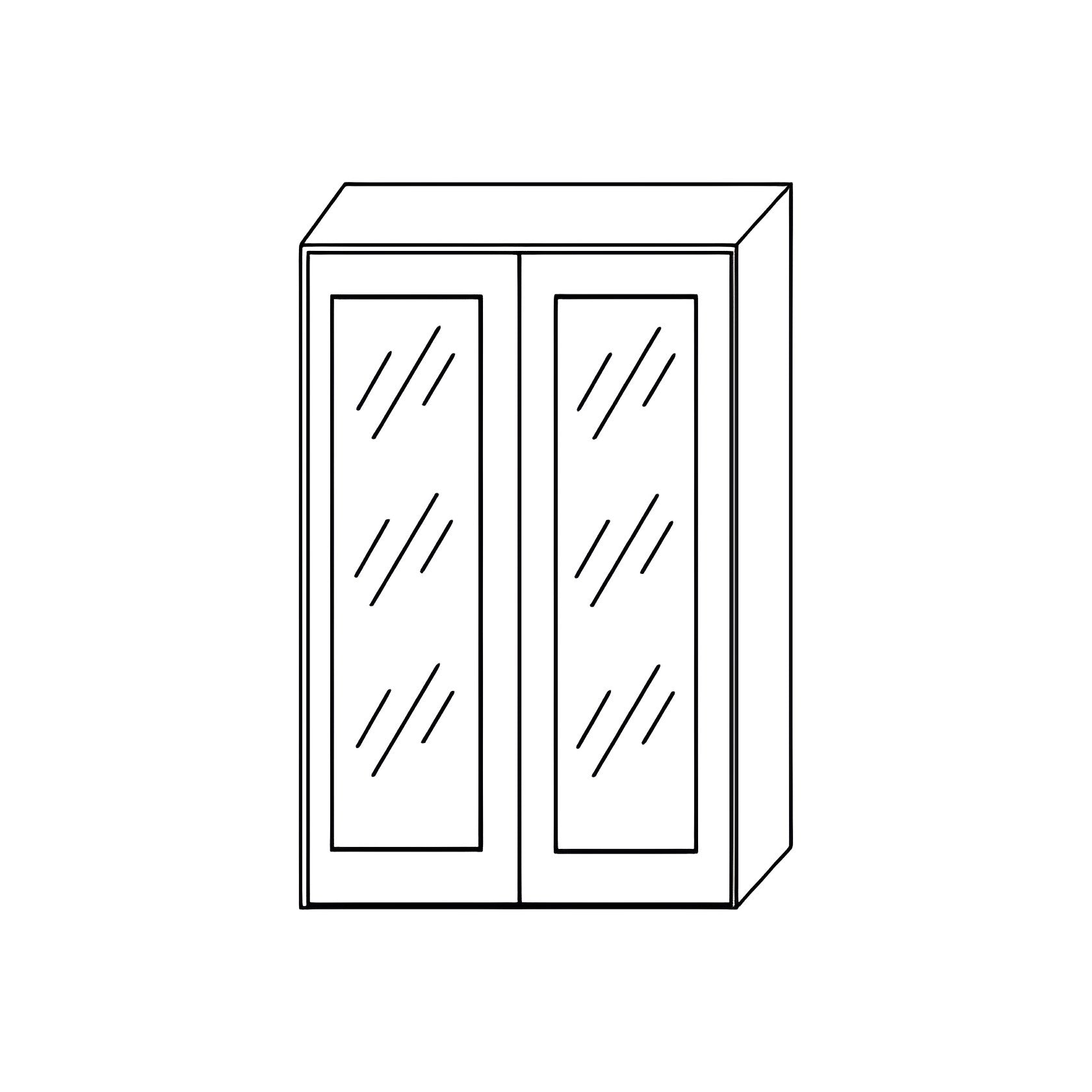 White Shaker Wall Cabinet