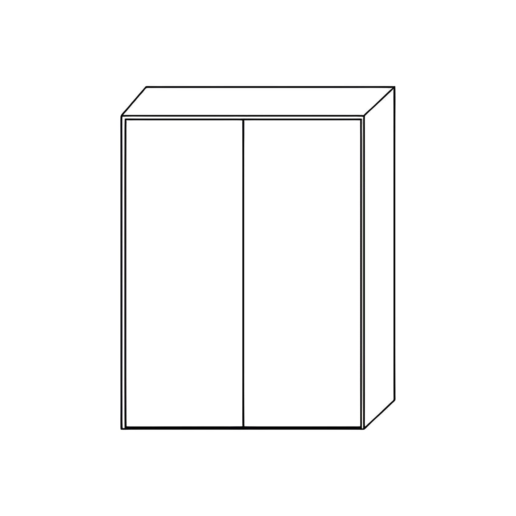 White Shaker Wall Cabinet