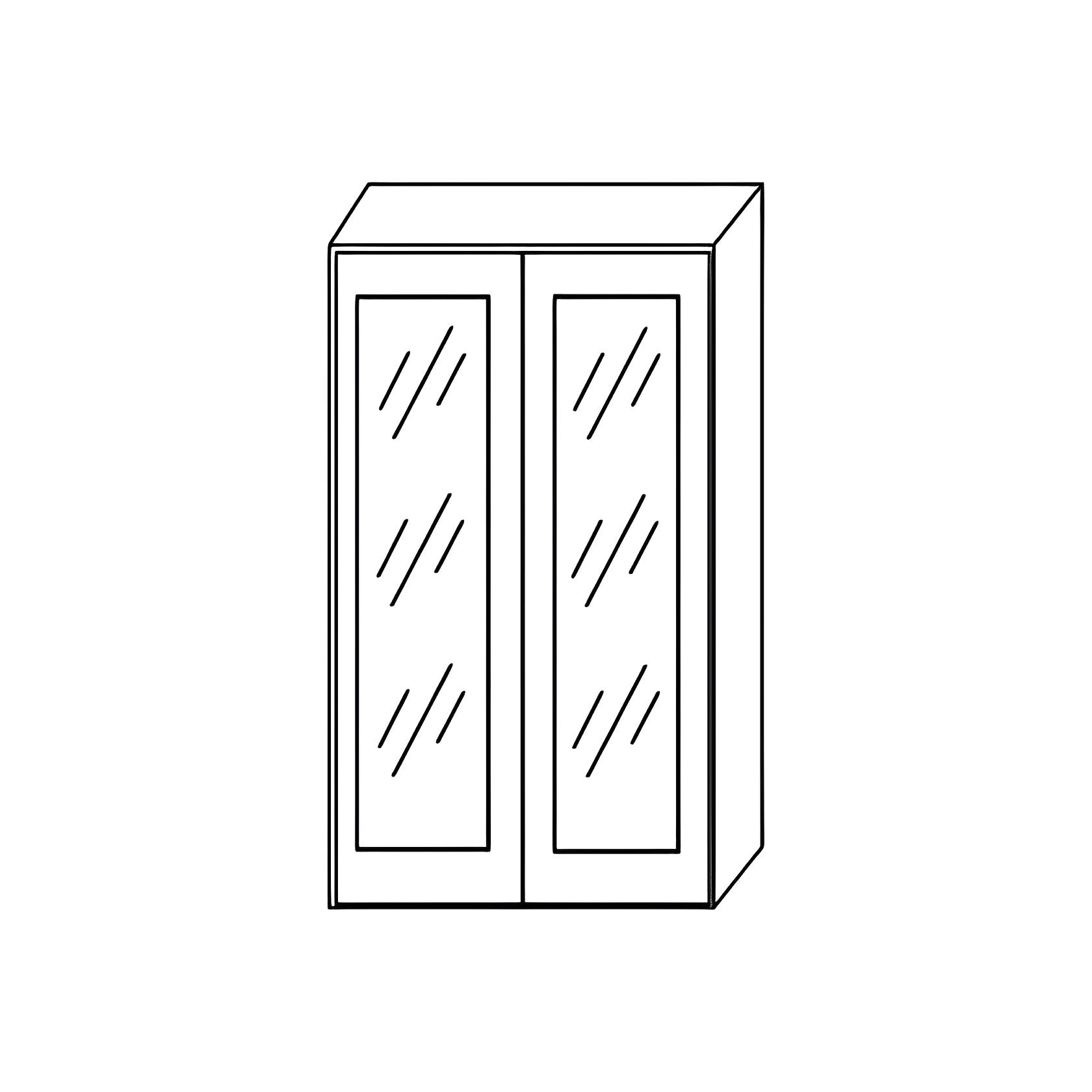 White Shaker Wall Cabinet