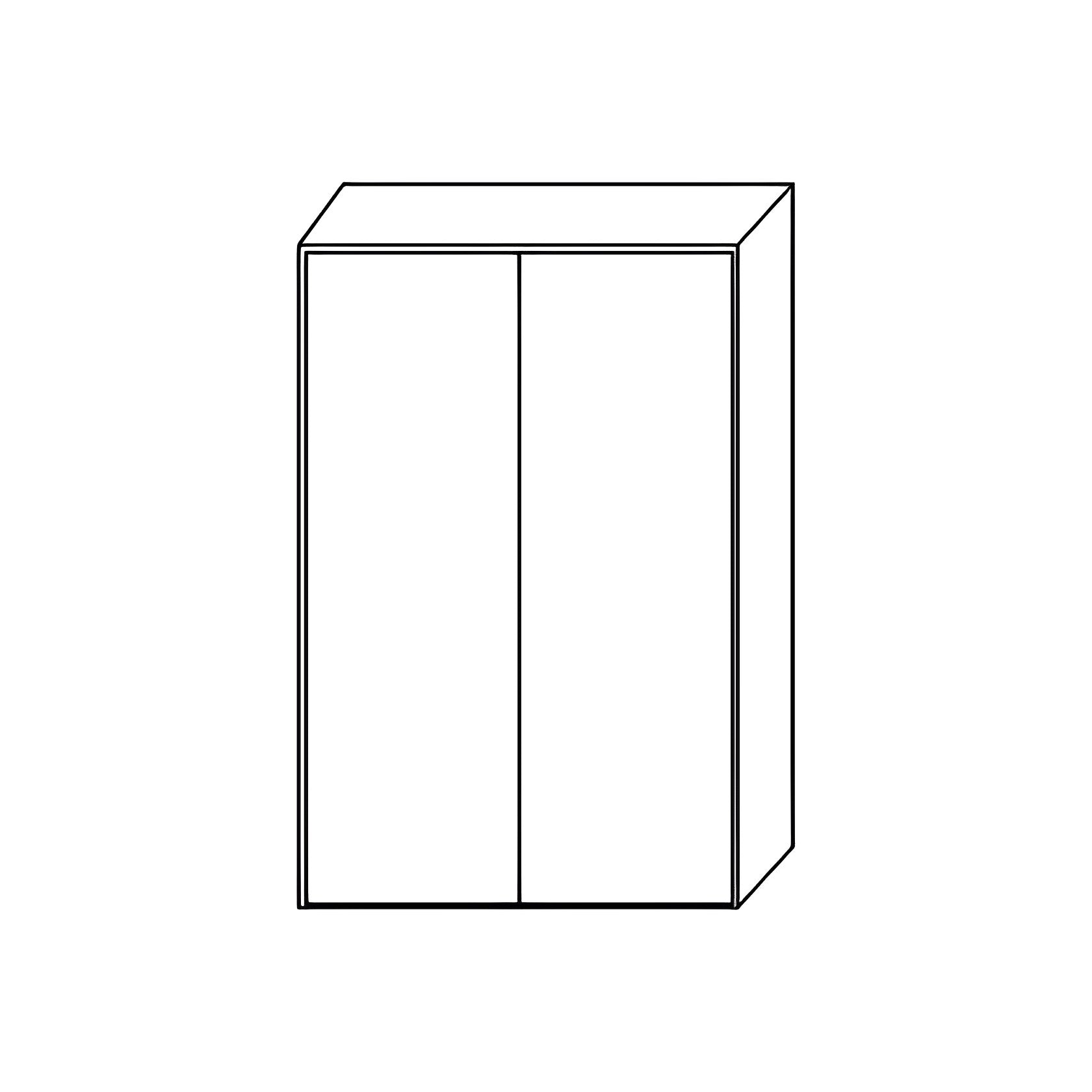 White Shaker Wall Cabinet