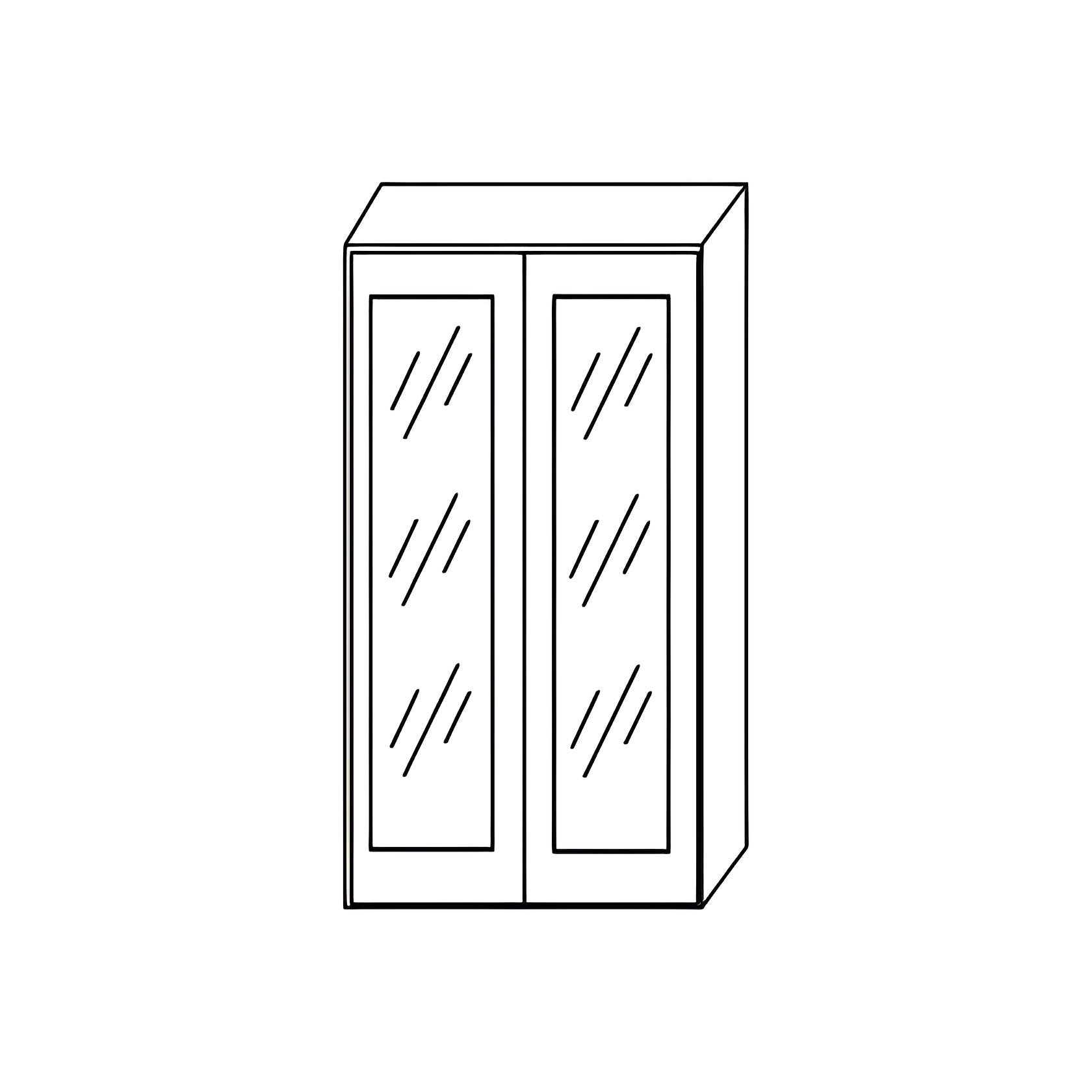 Grey Shaker Wall Cabinet
