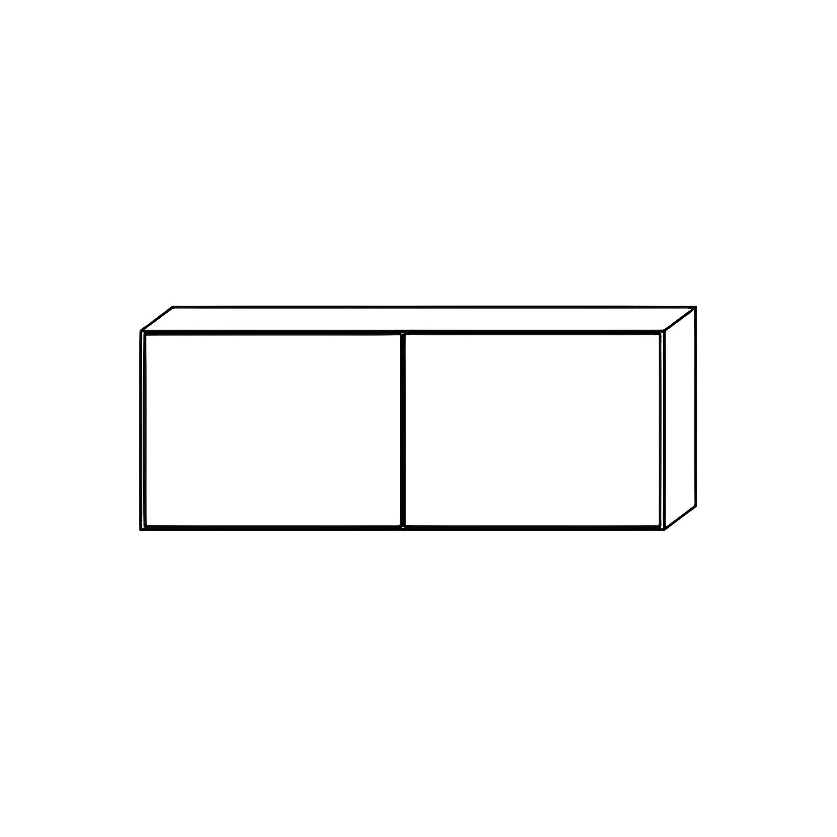 White Shaker Wall Cabinet