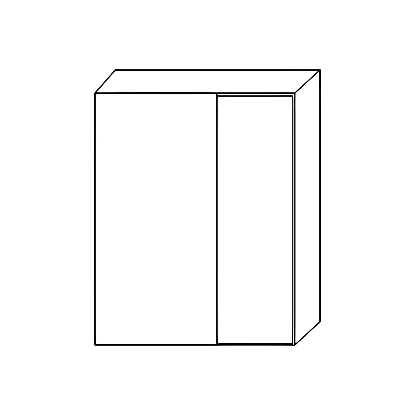 White Shaker Wall Cabinet