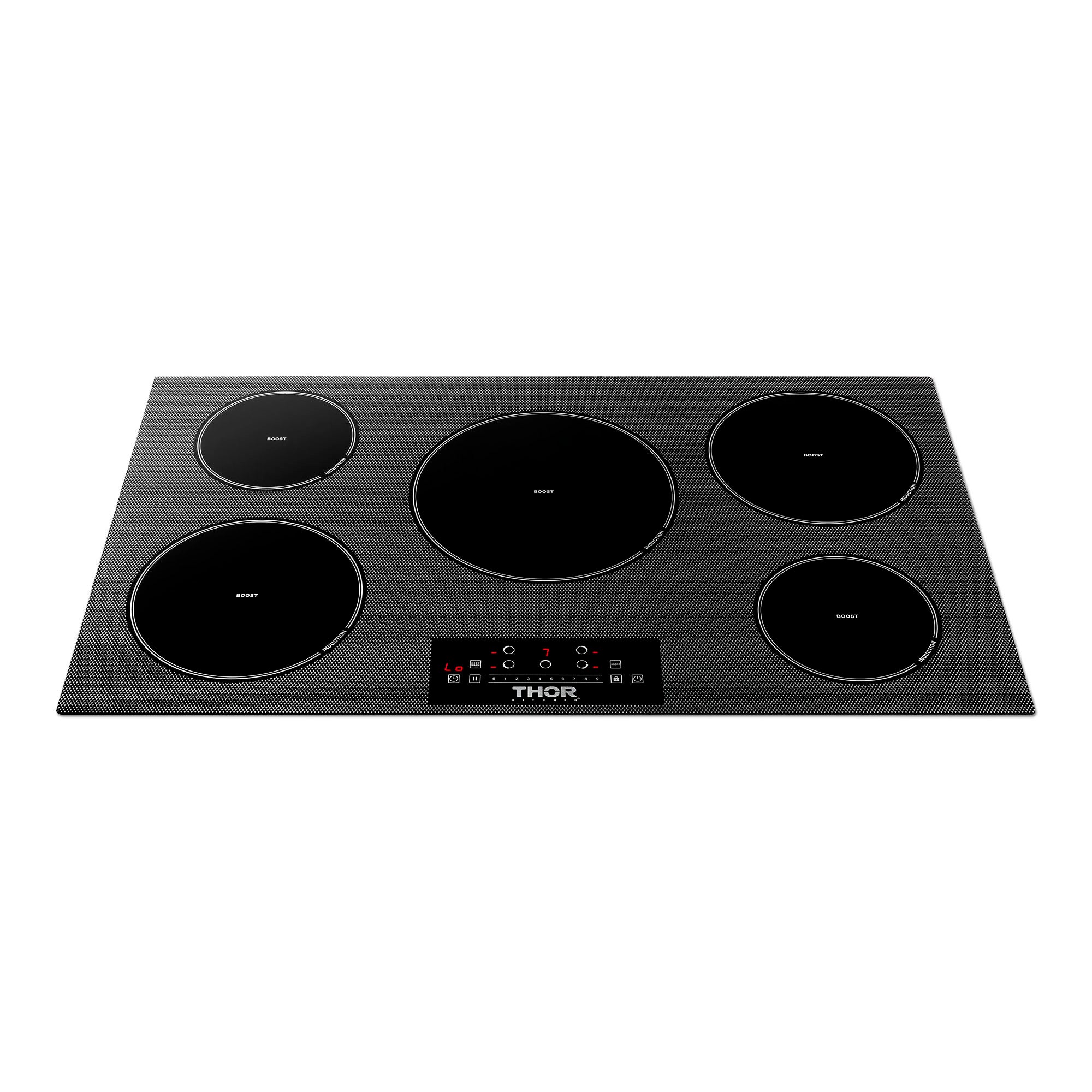 36 Inch Induction Cooktop in Black with 5 Elements TIH36 - RenoShop