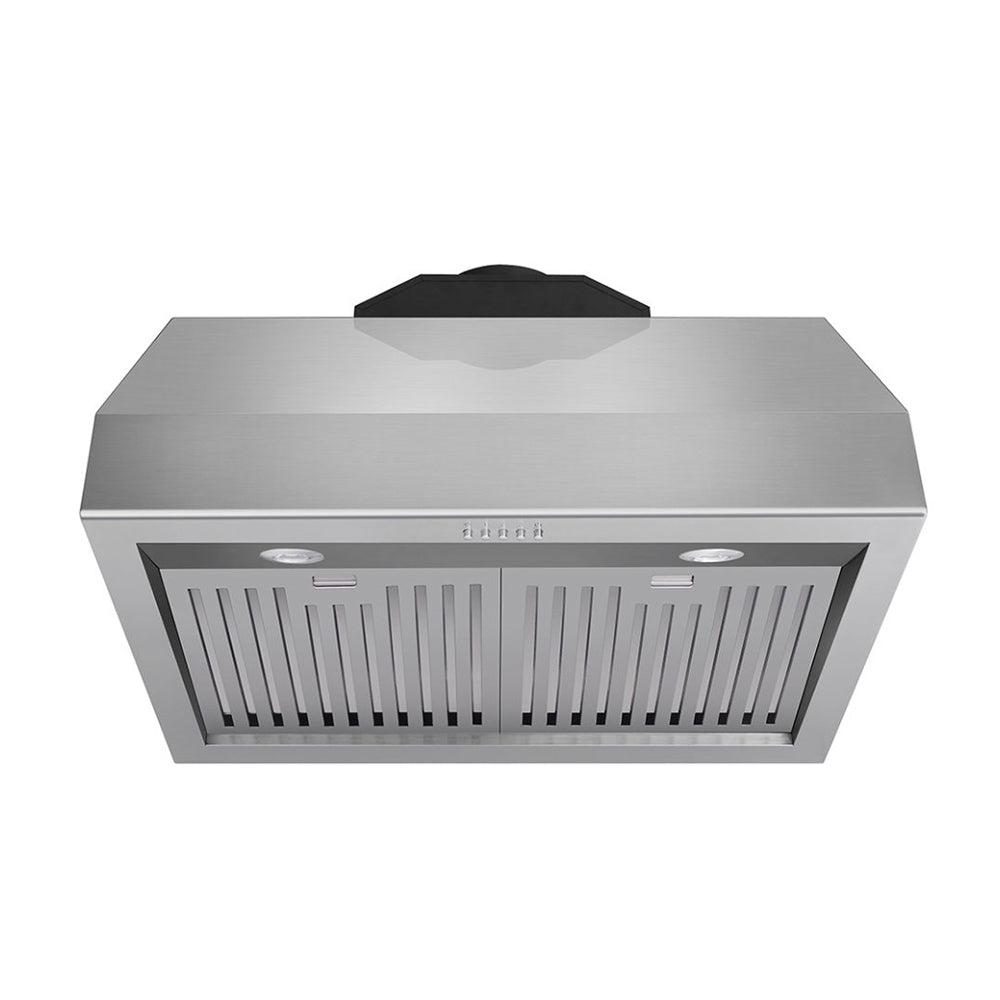 30 Inch Under Cabinet Range Hood, 16.5 Inches Tall in Stainless Steel TRH3005 - RenoShop