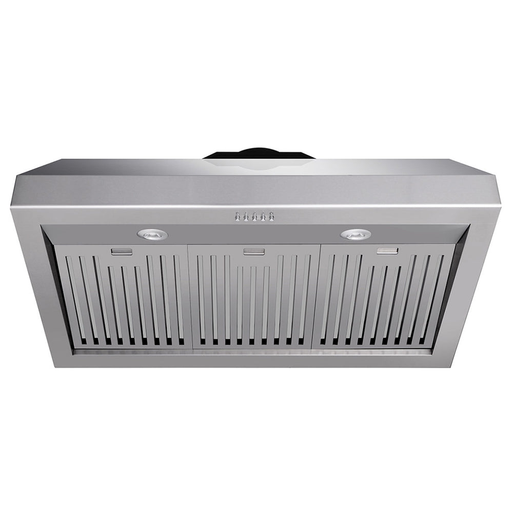 36 Inch Under Cabinet Range Hood 11 Inches Tall in Stainless Steel TRH3606 - RenoShop