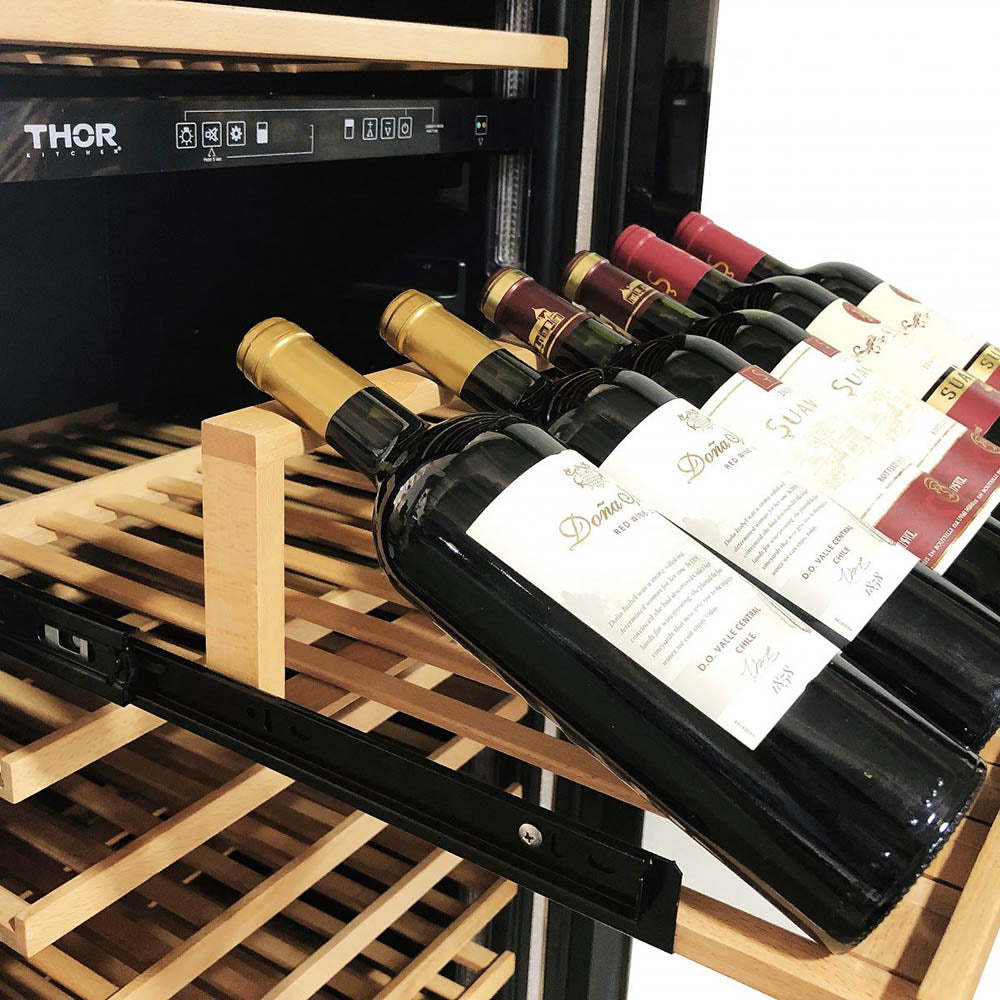 24" Dual Zone 162 Bottle Wine Cooler TWC2403DI - RenoShop