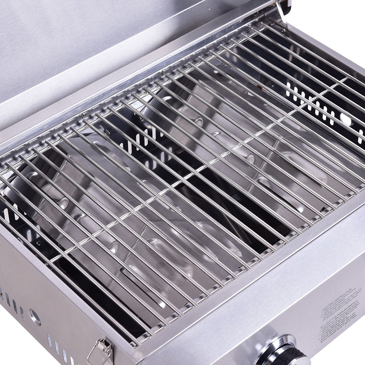THOR Kitchen HGG2012U Two Burner 20000 BTUs Portable BBQ Grill with Propane - RenoShop